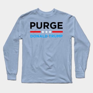 Purge Donald Trump Long Sleeve T-Shirt